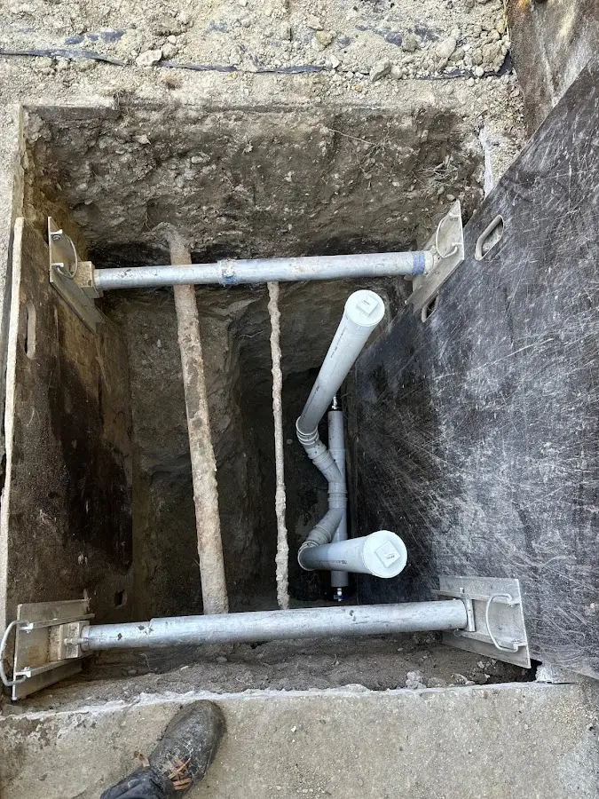 Experienced plumber completing Gas Line Repair work in York
